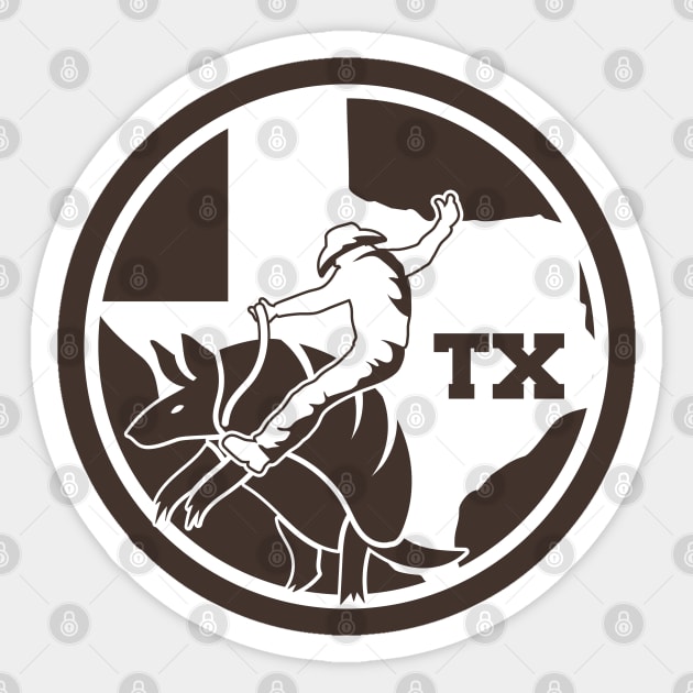 Cowboy Up Sticker by Awesome AG Designs